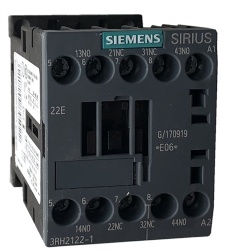 3RH2122-1AB00 SIEMENS CONTACTOR RELAY, 2NO+2NC, AC 24V, SCREW TERMINAL