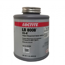 Loctite 8008 Anti Seize, Copper, 16 oz, Brush Top Can LB 8008