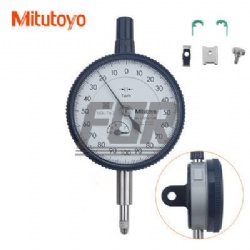 Mitutoyo 2109S-10 Dial Indicator 1mm 0-100-0 Dial-Lug Back